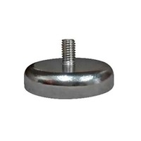 Pot Magnet M6 Male Stud on 32mm base with protective Boot